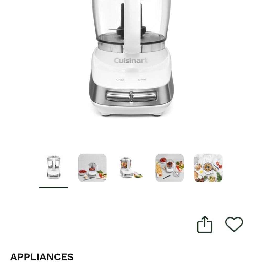 Cuisinart 4-Cup Mini Chopper in White - Picture 5 of 5